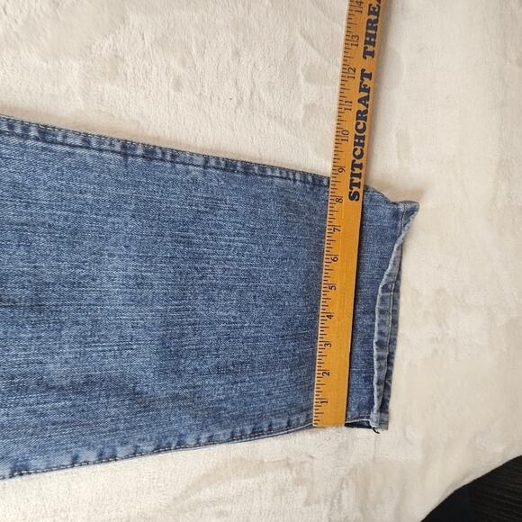 Vintage Y2K Wrangler 9/10 32 Medium Wash Western Jeans Denim Rodeo 90s Cowgirl - Picture 5 of 16